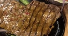 Extra carne asada slice